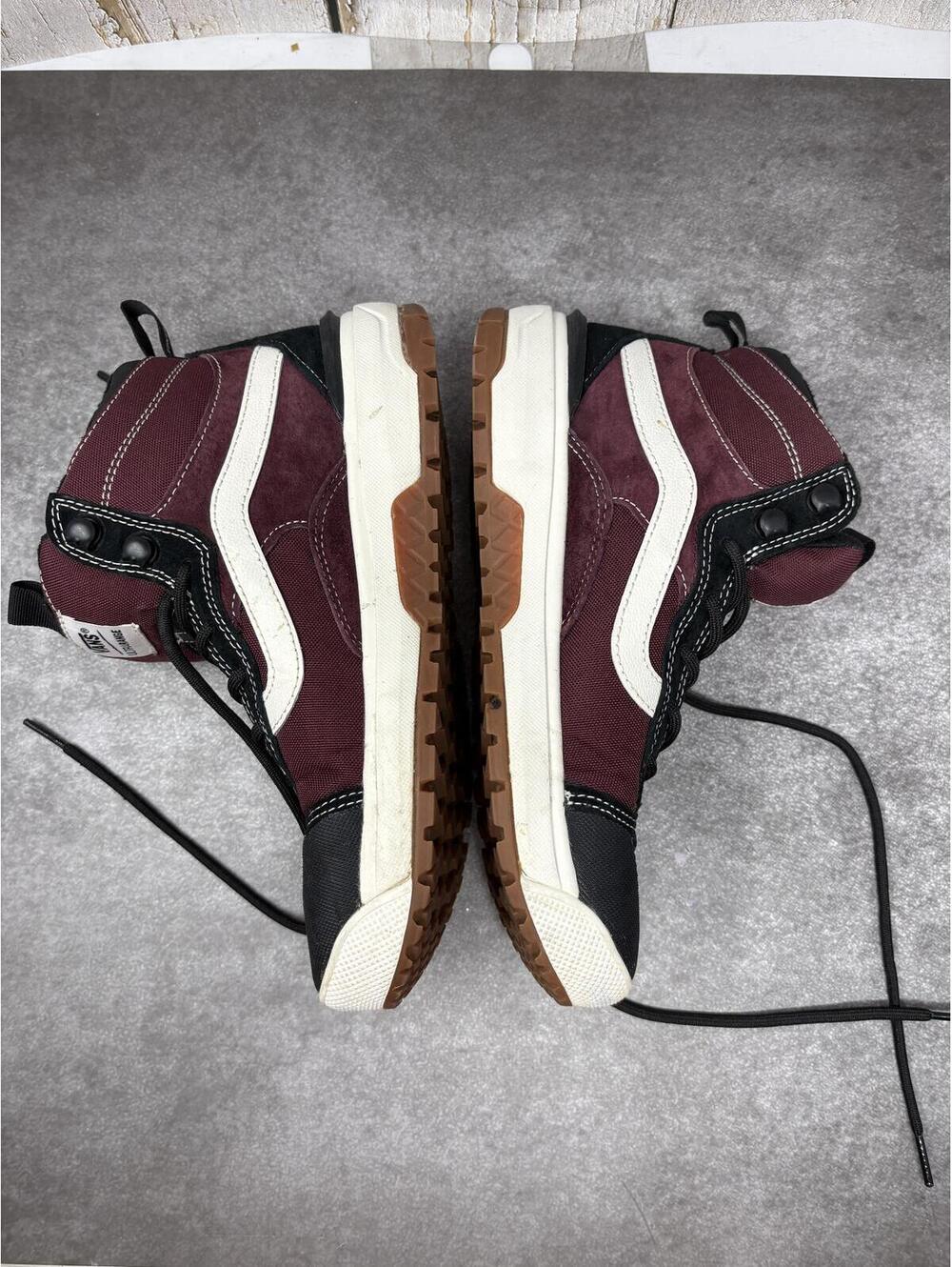 Vans UltraRange Hi MTE Waterproof Boot Burgundy Black Men 7 Womens 8.5 Sk8-Hi